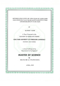 Kfupm thesis template image